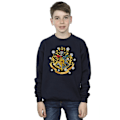 Miniatyrbild 2 av 3: Harry Potter Pojkar Jul Crest Sweatshirt 3-4 År Marinblå Navy Blue 3-4 Years