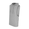 Miniatyrbild 3 av 3: AWDis Unisex Just Cool Urban Sleeveless Muscle Hoodie M Sport Grey M