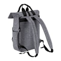 Miniatyrbild 2 av 4: Bagbase Roll Top Twin Handle Laptop Bag One Size Grey Marl Grey Marl One Size