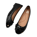 Miniatyrbild 3 av 3: Where's That From Barn/Barnskor Truth Patent Slip-on Ballerina Black Patent 2 UK