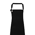 Miniatyrbild 2 av 2: Premier Unisex Calibre Heavy Cotton Canvas Haklappsförkläde One Size B Black One Size