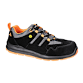 Miniatyrbild 2 av 2: Portwest Unisex Vuxen S1 ESD SR FO Nötsmocka Komposit Tåhätta S Black/Orange 4 UK