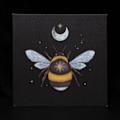 Miniatyrbild 5 av 5: Something Different Forest Bee Light Up Canvas One Size Svart/Gul Black/Yellow One Size