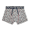 Miniatyrbild 2 av 4: Weird Fish Ashridge Logo Boxershorts för Herr (3-pack) M Grå M Grey Marl M