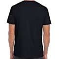 Miniatyrbild 2 av 3: Gildan Soft Style Ringspun T-shirt för män 4XL Svart Black 4XL