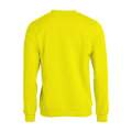 Miniatyrbild 2 av 4: Clique Unisex Vuxen Basic Rund Hals Sweatshirt M Synlighet Gul Visibility Yellow M