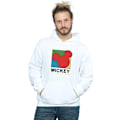 Miniatyrbild 2 av 3: Disney Herr Mickey Mouse True 90s Hoodie 3XL Vit White 3XL