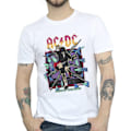 Miniatyrbild 3 av 4: ACDC Blow Up Your Video Jump T-shirt för män, 4XL, vit White 4XL