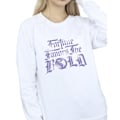 Miniatyrbild 3 av 4: Netflix Dam/Kvinnor The Witcher Bold Sweatshirt M Vit White M