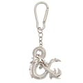 Miniatyrbild 1 av 3: Dungeons & Dragons Logotyp 3D Nyckelring One Size Silver Silver One Size