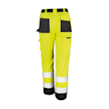 Miniatyrbild 2 av 2: SAFE-GUARD by Result Unisex Vuxen Hi-Vis Cargo Byxor L Fluor Fluorescent Yellow L