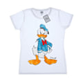 Miniatyrbild 1 av 5: Disney Dam/Kvinnor Kalle Anka Arg Bomull T-shirt XXL Vit White XXL