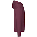 Miniatyrbild 3 av 3: Fruit of the Loom Unisex Adult Classic Hoodie S Burgundy Burgundy S