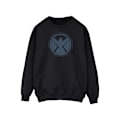 Miniatyrbild 1 av 3: Marvel Mens Agents Of SHIELD Logistics Division Sweatshirt XL B Black XL