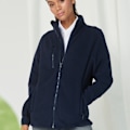 Miniatyrbild 2 av 3: Henbury Unisex Vuxen Återvunnen Polyester Fleecejacka XL Marinblå Navy XL
