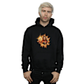 Miniatyrbild 2 av 3: Marvel Mens Avengers Endgame Captain Marvel Blast Hoodie 5XL Svart Black 5XL