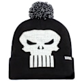 Miniatyrbild 1 av 5: The Punisher Pom Pom Skull Beanie One Size Svart Black One Size