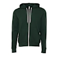 Miniatyrbild 1 av 3: Bella + Canvas Unisex Vuxen Fleece Full Zip Hoodie M Forest Forest M