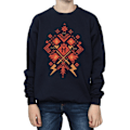 Miniatyrbild 3 av 5: Harry Potter Pojkar Jul Fair Isle Sweatshirt 7-8 År Marinblå Navy Blue 7-8 Years