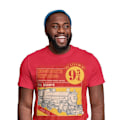 Miniatyrbild 3 av 3: Harry Potter Unisex Vuxen Manuell Omslag Hogwarts Express T-shirt Red M