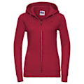 Miniatyrbild 1 av 2: Russell Dam/Kvinnor Äkta Full Zip Hoodie XXL Ljus Oxfor Light Oxford XXL