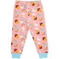 Miniatyrbild 4 av 4: Hey Duggee Girls WOW! Lång Pyjamas Set 4-5 År Blå/Rosa/Vit Blue/Pink/White 4-5 Years