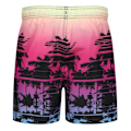 Miniatyrbild 2 av 4: RIPT Essentials Pojkar Palm Tree Badshorts 3-4 År Rosa Pink 3-4 Years