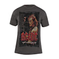 Miniatyrbild 1 av 5: AC/DC Unisex Vuxen Donington Set T-Shirt M Charcoal Grey Charcoal Grey M