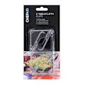 Miniatyrbild 2 av 2: Chef Aid bordsduksklämmor (4-pack) One Size Clear Clear One Size