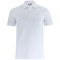 Miniatyrbild 1 av 4: Clique Unisex Vuxen Basic Pikétröja 4XL Vit White 4XL