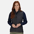 Miniatyrbild 3 av 5: Regatta Dam/Kvinnor Flux Soft Shell Bodywarmer 10 Seal Grey/S Seal Grey/Seal Grey 10