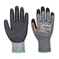 Miniatyrbild 1 av 3: Portwest Unisex Vuxen Förstärkt Tummekil Latex Grepphandske Grey/Black XL