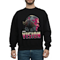 Miniatyrbild 3 av 5: Marvel Herr Avengers Infinity War Vision Karaktär Sweatshirt X Black XL