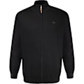 Miniatyrbild 1 av 4: Duke Herr D555 Franco 1 Stickad Helzip Kingsize Huvtröja 4XL Svart Black 4XL