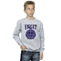 Miniatyrbild 2 av 4: Willy Wonka Boys Violet Turning Violet Sweatshirt 9-11 år Sports Grey Sports Grey 9-11 Years