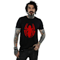 Miniatyrbild 1 av 3: Spider-Man Herr Logotyp Bomull T-shirt S Svart Black S