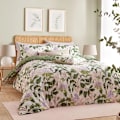 Miniatyrbild 2 av 2: Wylder Passiflora Botanisk Täcke Set Singel Peach/Vine G Peach/Vine Green Single