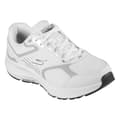 Miniatyrbild 4 av 4: Skechers Dam Go Run Consistent 2.0 Advantage Läder White/Silver 5 UK