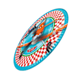 Miniatyrbild 2 av 2: Disney Planes Pappersfestplattor (Förpackning om 8) En Storlek Flerfärgad Multicoloured One Size