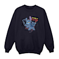 Miniatyrbild 1 av 4: Disney Herr Lilo And Stitch Lättdistraherad Sweatshirt 5XL Marinblå Navy Blue 5XL