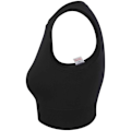 Miniatyrbild 6 av 6: Tombo Dam/Dam Cropped Tank Top XL-XXL Svart Black XL-XXL