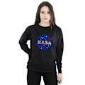 Miniatyrbild 2 av 3: NASA Dam/Damer Insignia Distressed Sweatshirt S Svart Black S