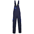 Miniatyrbild 1 av 2: Portwest Contrast Bib & Brace / Arbetskläder 2XL x Regular Marinblå/Kunglig Navy/Royal 2XL x Regular