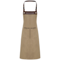 Miniatyrbild 1 av 2: Premier Unisex Vuxen Espresso Full Apron One Size Khaki/Brun Khaki/Brown One Size
