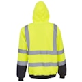 Miniatyrbild 2 av 3: Yoko herr Hög synlighet Pull-Over Hoodie M Gul/Marinblå Yellow/Navy M