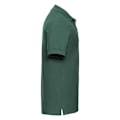 Miniatyrbild 3 av 3: Russell Herr Pique Poloshirt i bomull, 3XL, flaskgön Bottle Green 3XL