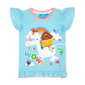 Miniatyrbild 3 av 4: Hey Duggee Girls WOW! Lång Pyjamas Set 2-3 År Blå/Rosa/Vit Blue/Pink/White 2-3 Years