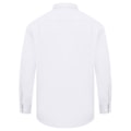 Miniatyrbild 3 av 5: Absolute Apparel Herr Långärmad Klassisk Poplin Skjorta M Vit White M