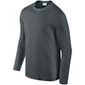 Miniatyrbild 4 av 5: Gildan Soft Style långärmad T-shirt för män (5-pack) M Charco Charcoal M