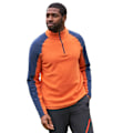 Miniatyrbild 5 av 5: Mountain Warehouse Ashbourne II Halvzip Fleece Top XS Orange för män Orange XS